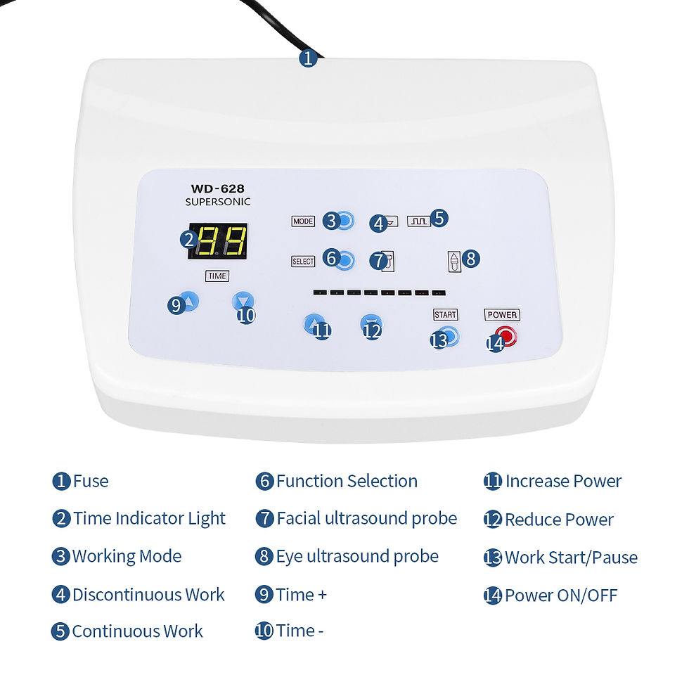 Miniatura: Ultrasonic Facial Skin Care Beauty Machine Face Lifting Tightening M
