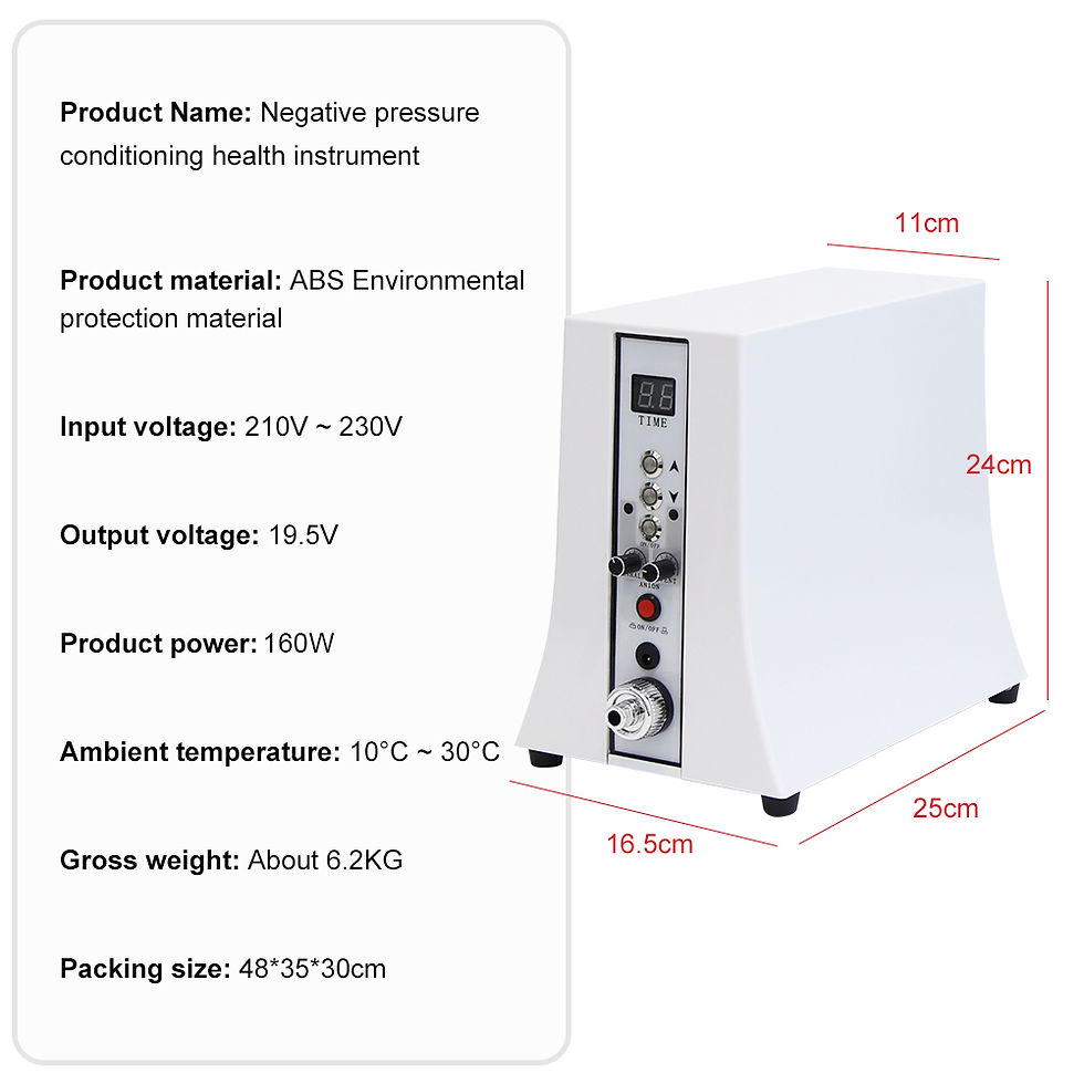 Thumbnail: Vacuum Therapy Machine 35 Cups Butt Lifting Buttocks And Breast Enlargement