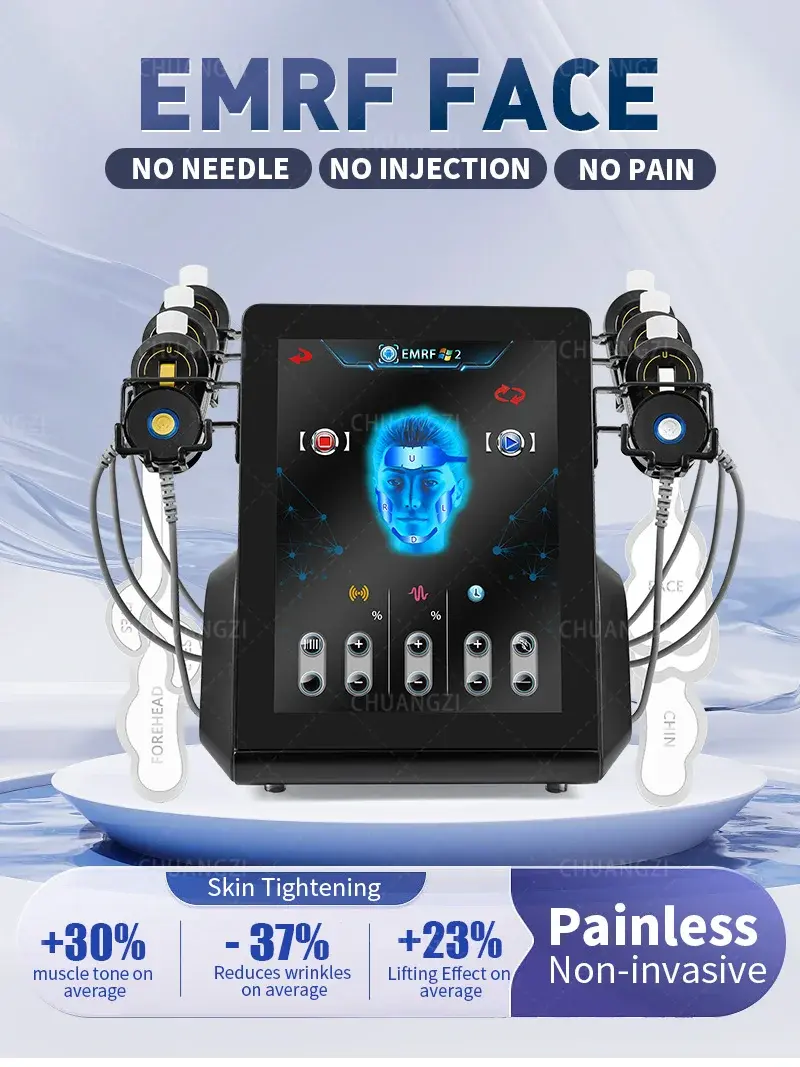 Miniature : Facial EMrf Muscle Toning Face Lifting Skin Tightening Increase Muscle Ems Build