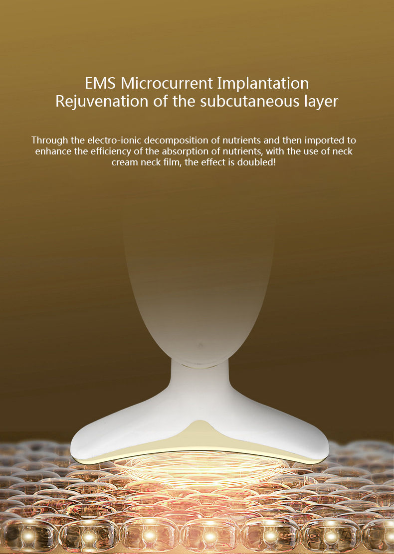 Thumbnail: Face Neck Massager Household Lifting And Firming Facial Electric Introduction Li