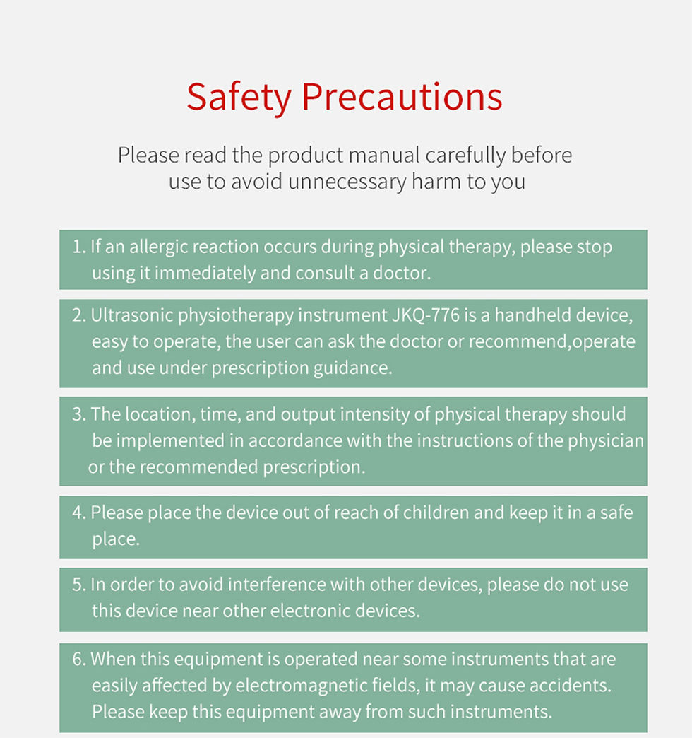 Thumbnail: Portable Pain Relief Devices Therapeutic Physiotherapy Equipment Ultrasound Mach