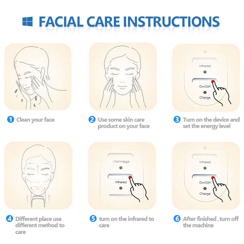 Thumbnail: Skin Tightening Facial Lifting Remove Wrinkles Dot Matrix Machine Face Skin Tigh