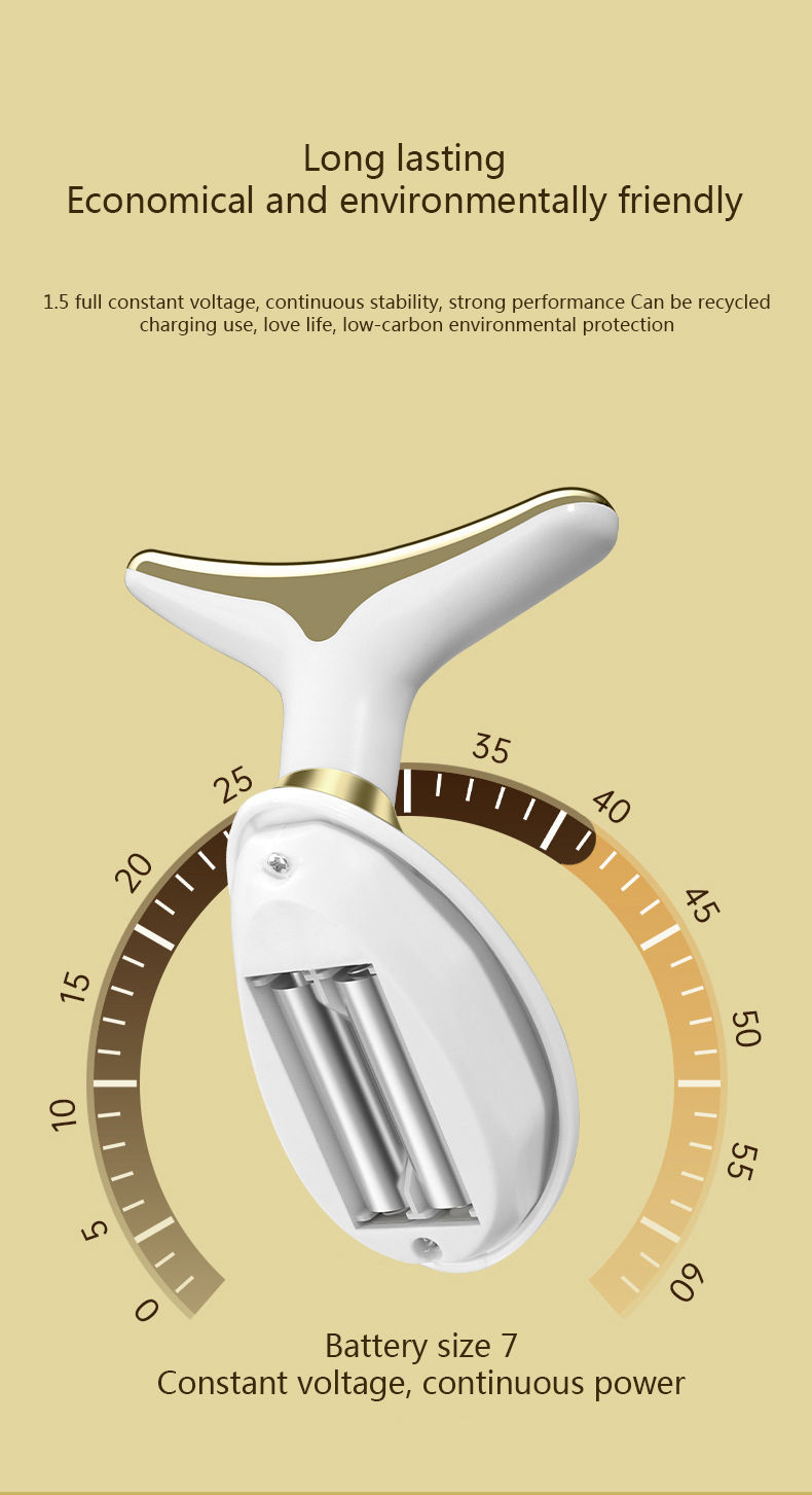 Thumbnail: Face Neck Massager Household Lifting And Firming Facial Electric Introduction Li