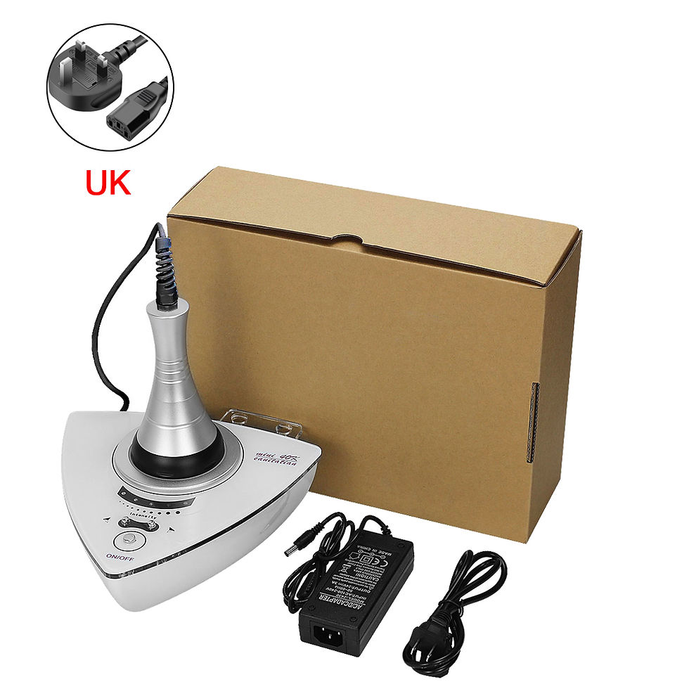 Miniatura: Ultrasonic 40KHz Cavitation Machine Body Massager Slimming Fat Burning Beauty De