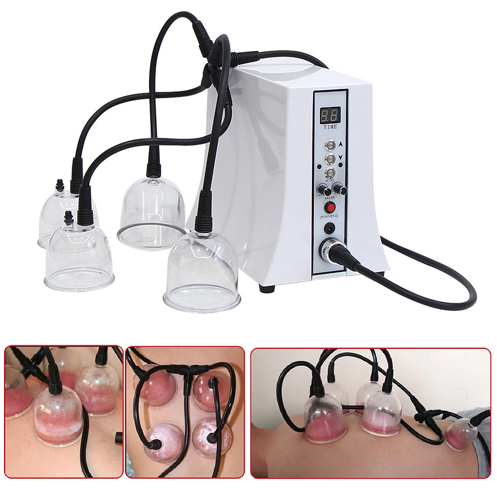 Thumbnail: Vacuum Therapy Machine 35 Cups Butt Lifting Buttocks And Breast Enlargement