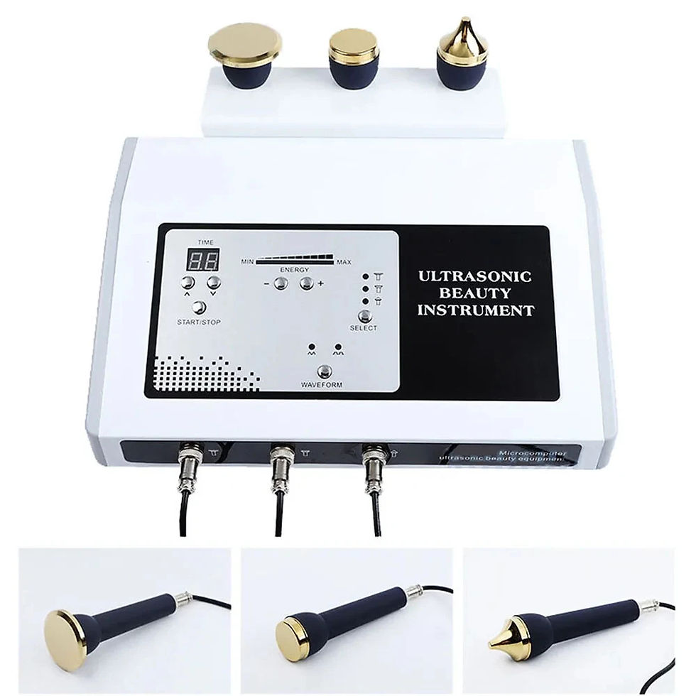 Miniature : Ultrasound Machine 1 MHZ Therapy Skin Care Ltrasonic Facial Machine An
