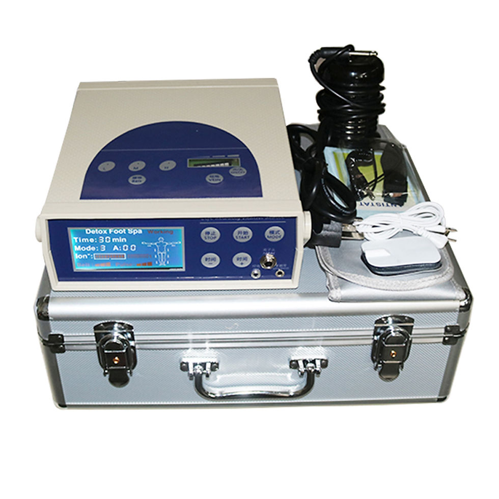 Miniatura: Lonic Cleanse Detox Machine Foot Spa Machine Detox Foot Bath Cell Cleanse Salon 