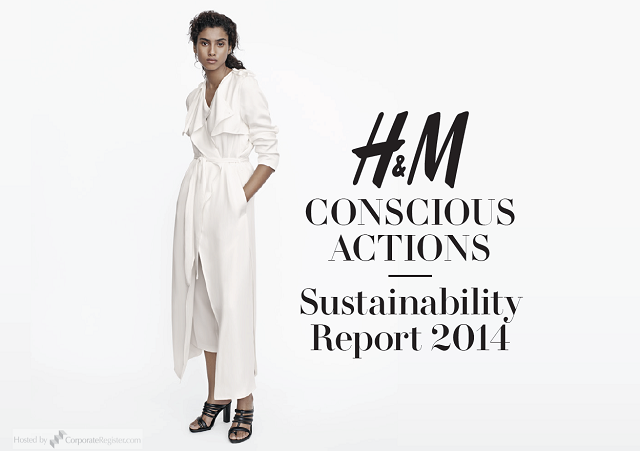 H&M サステナビリティレポート