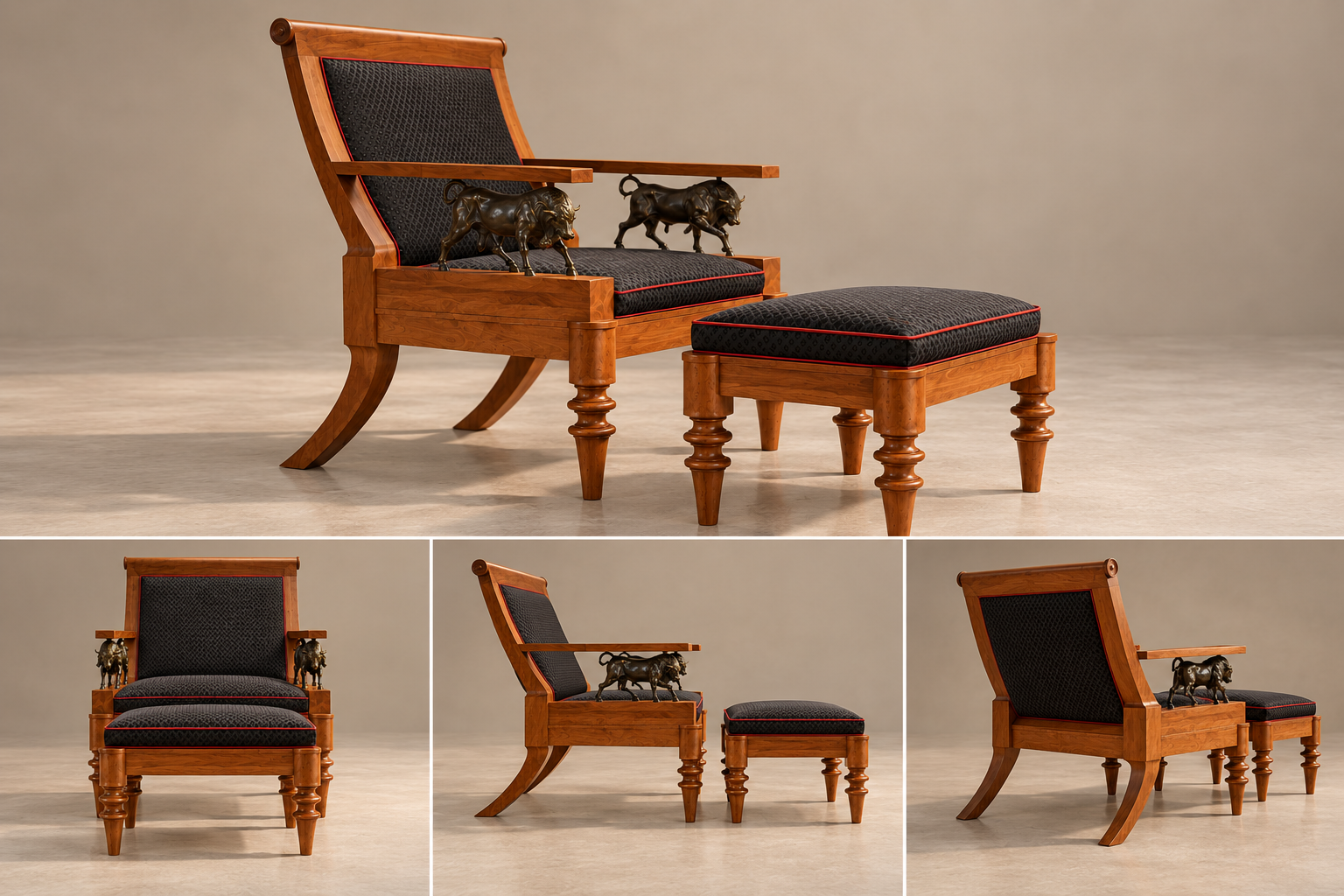 Klismos Armchair detail