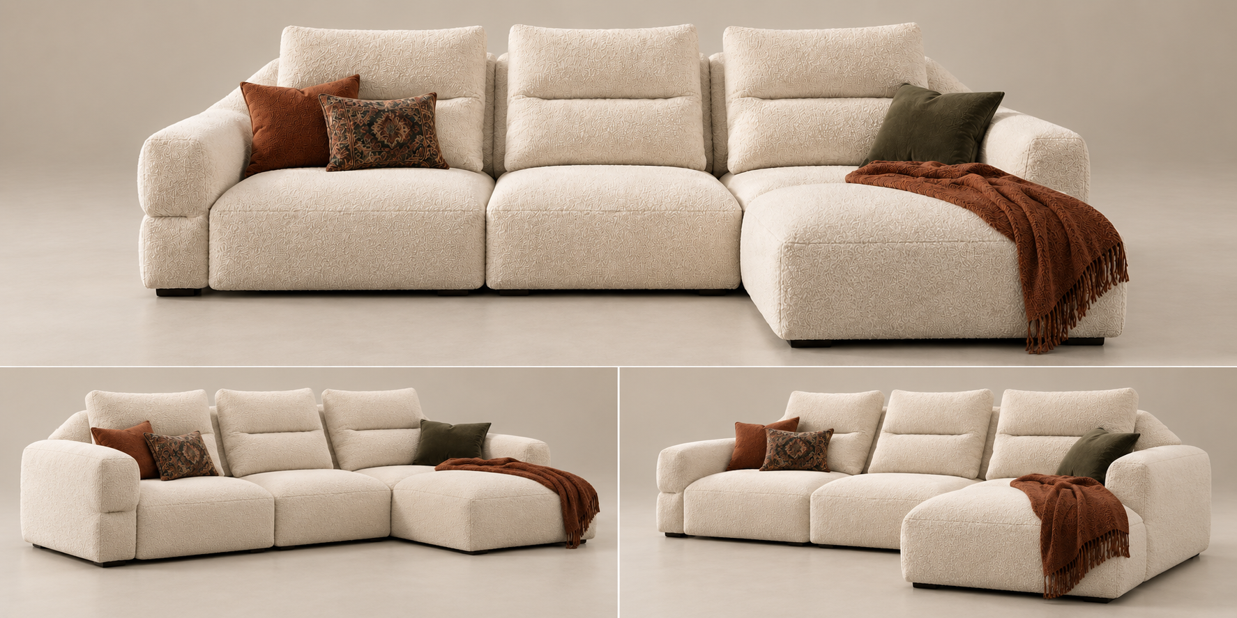 Paraty Bouclé Sofa