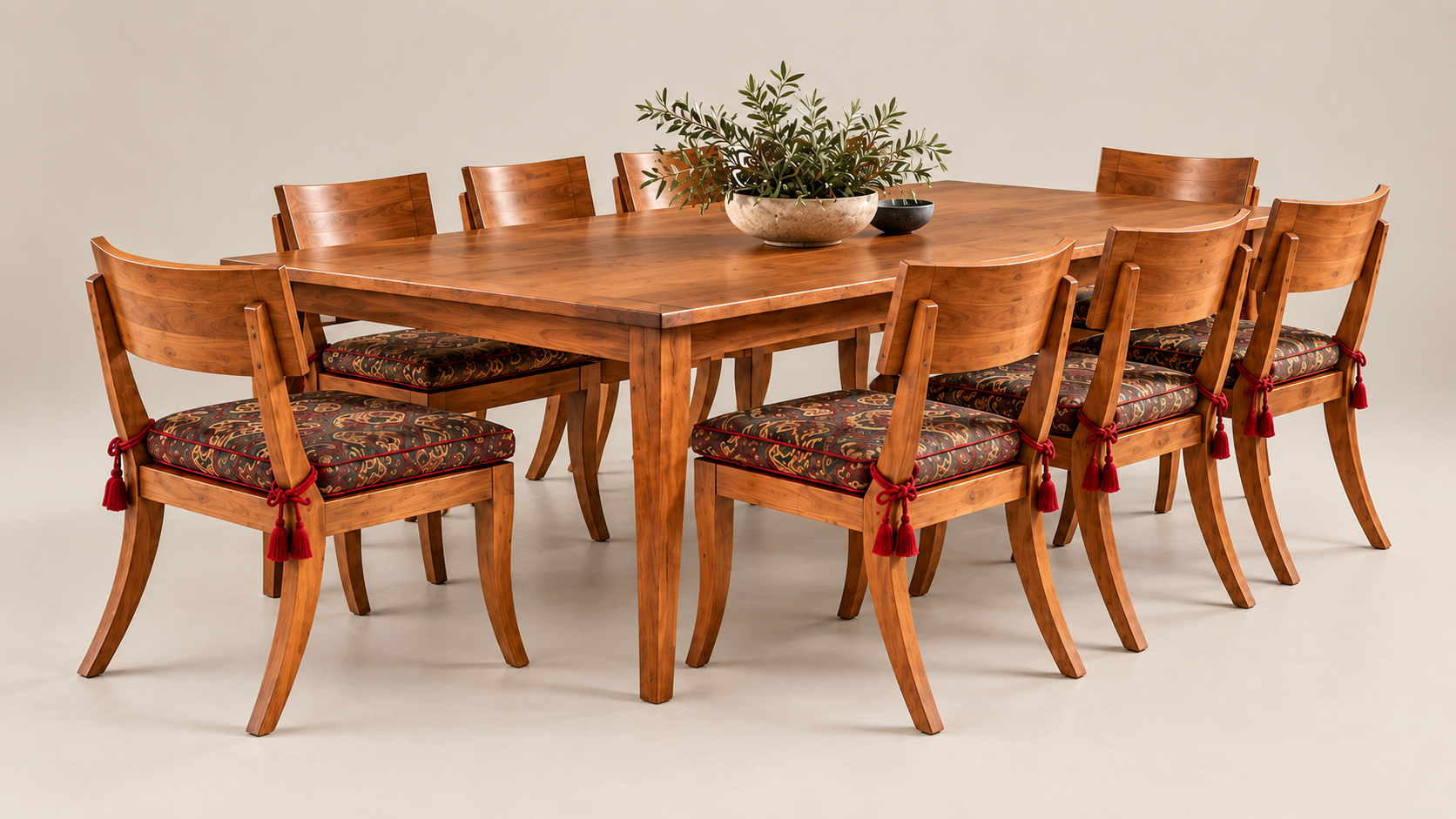 Klismos Dining Set