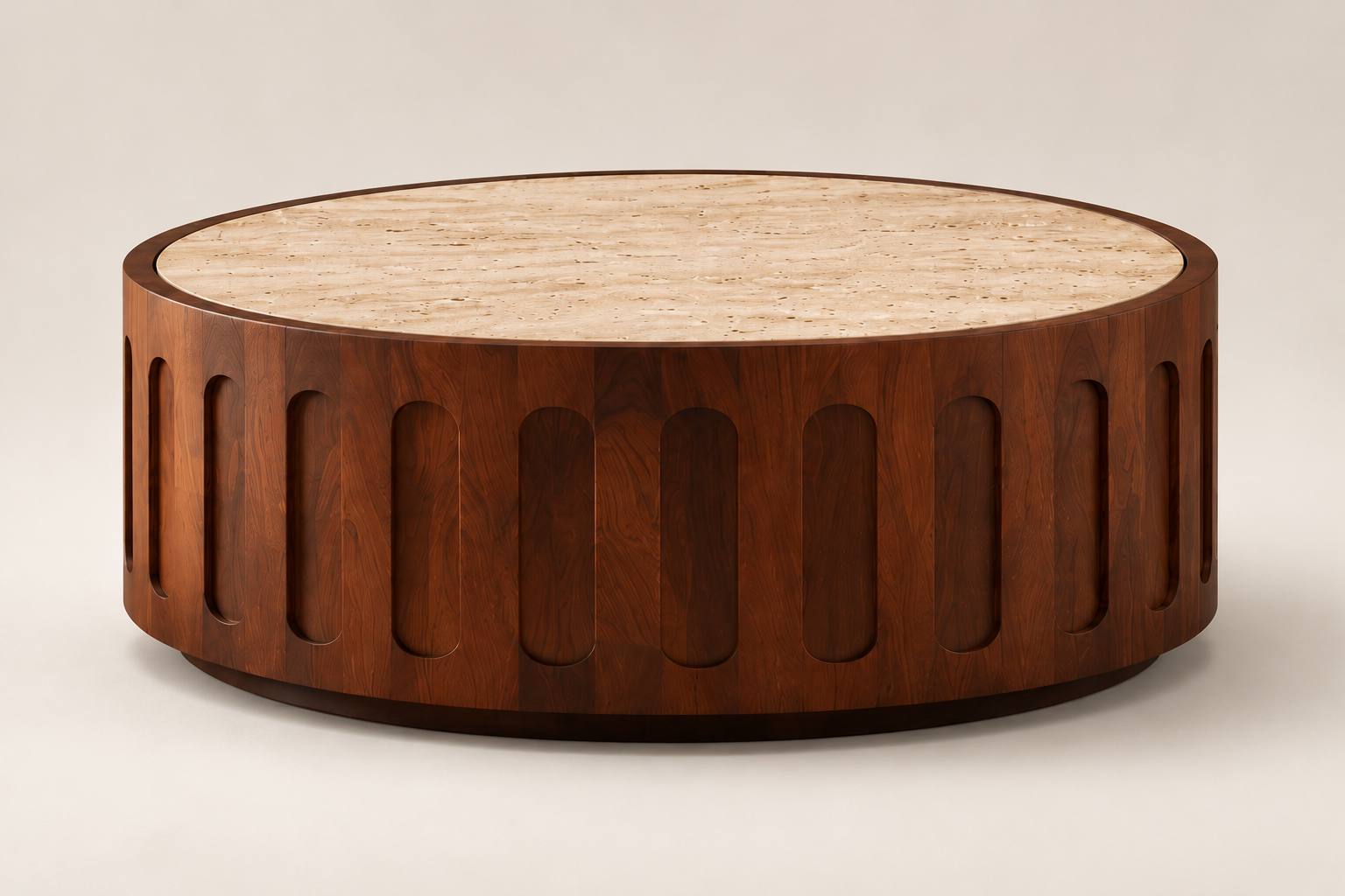 Trancoso Drum Coffee Table