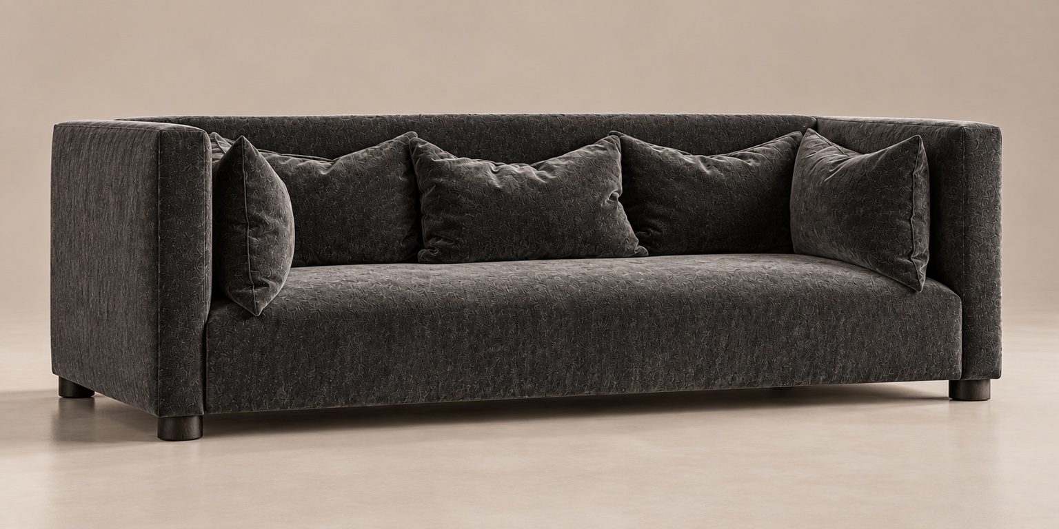 Estoril Velvet Sofa