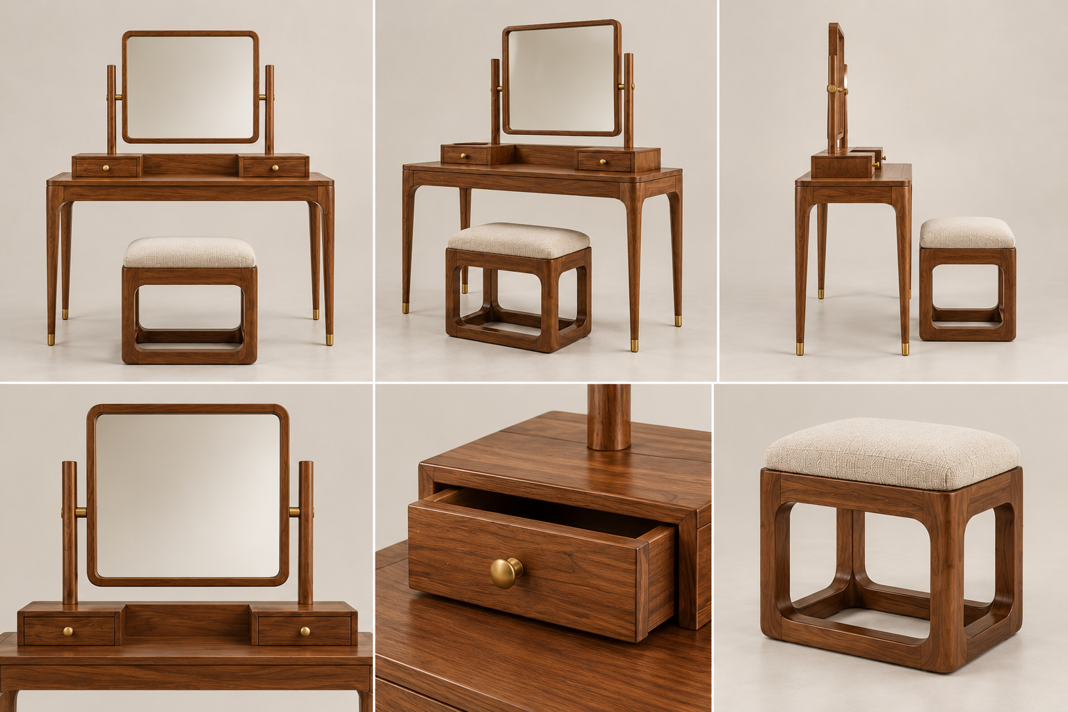 Ipanema Dressing Table set details