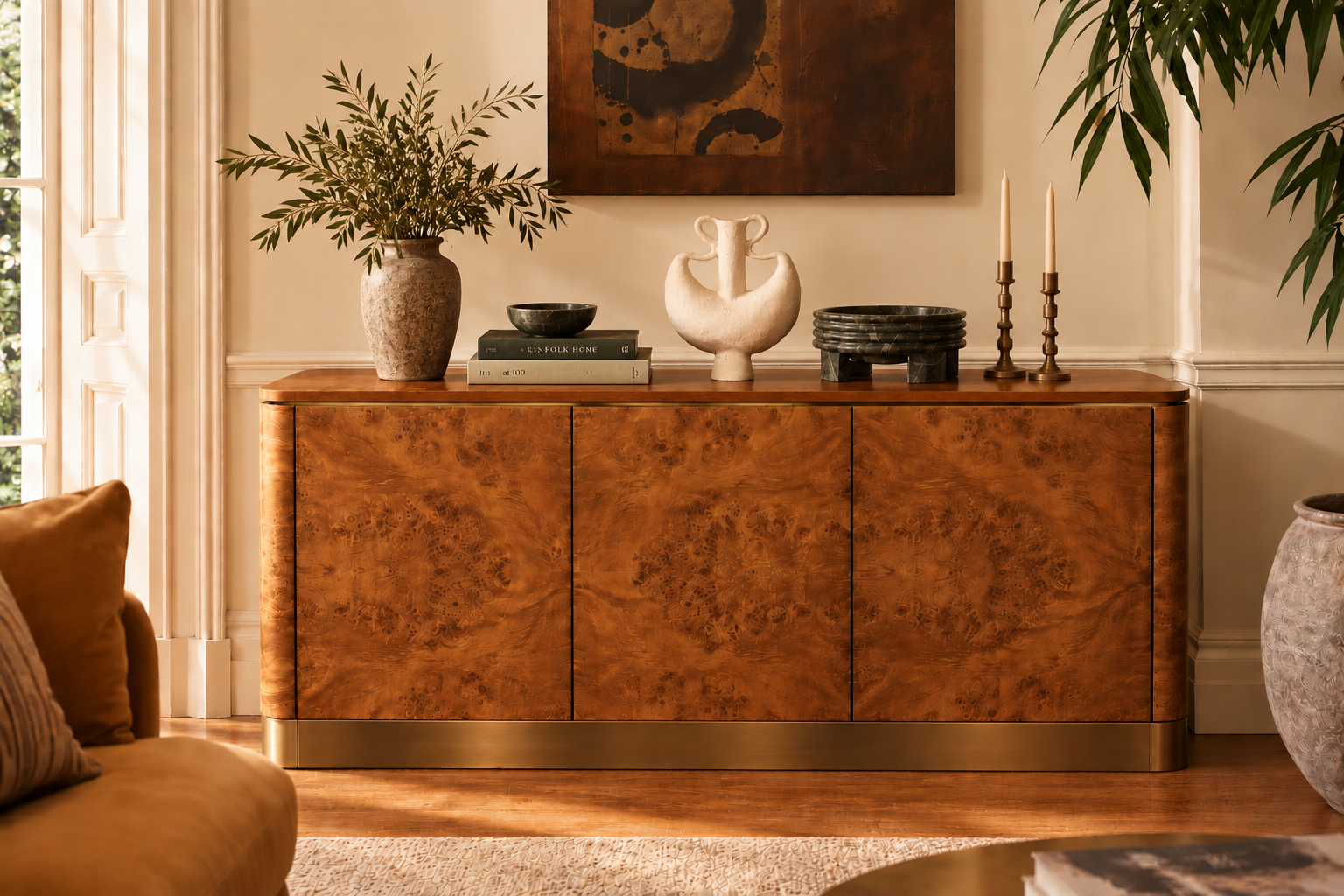 Burly sideboard in interior