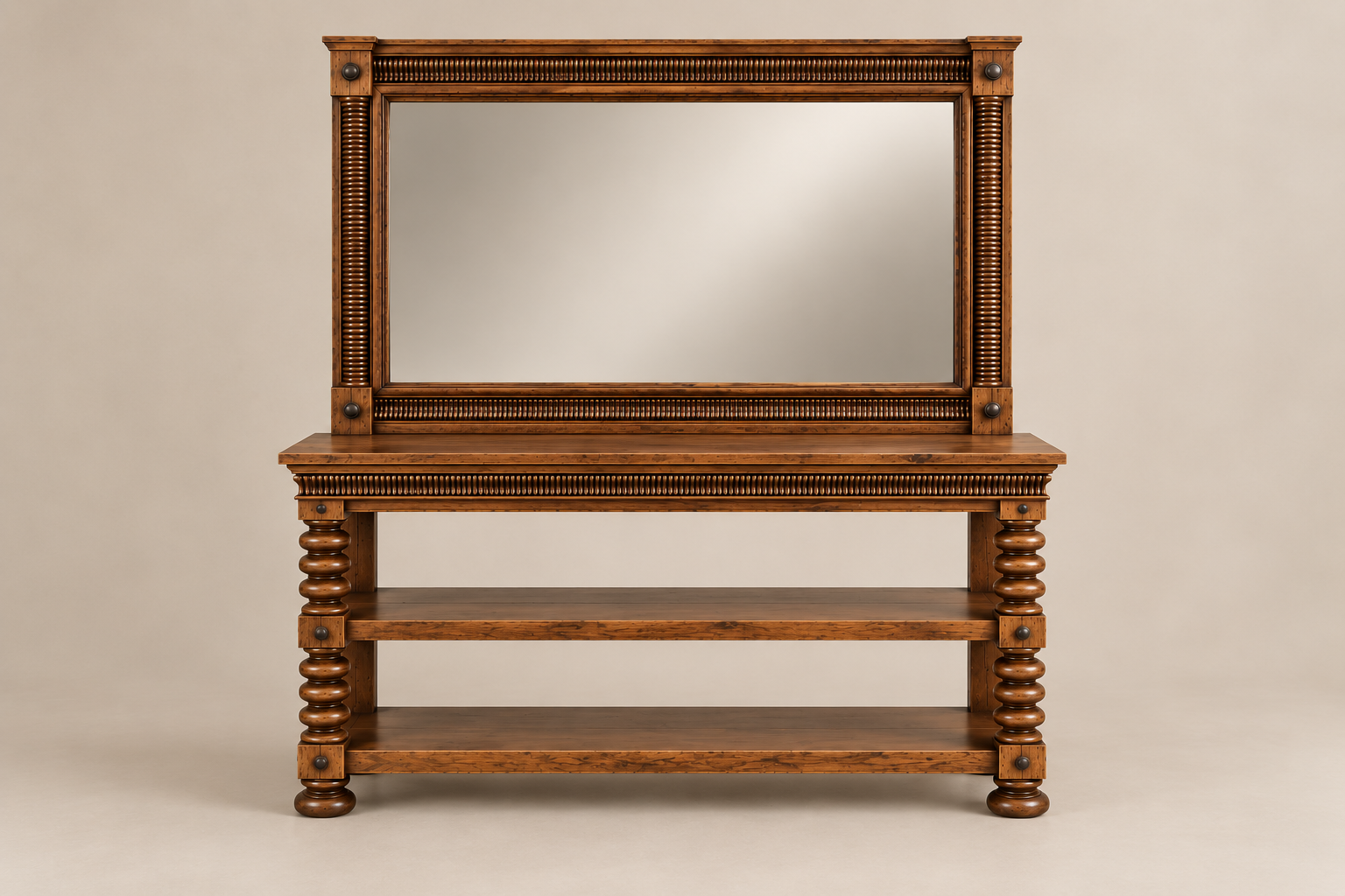 Evora Hall Dresser and Mirror