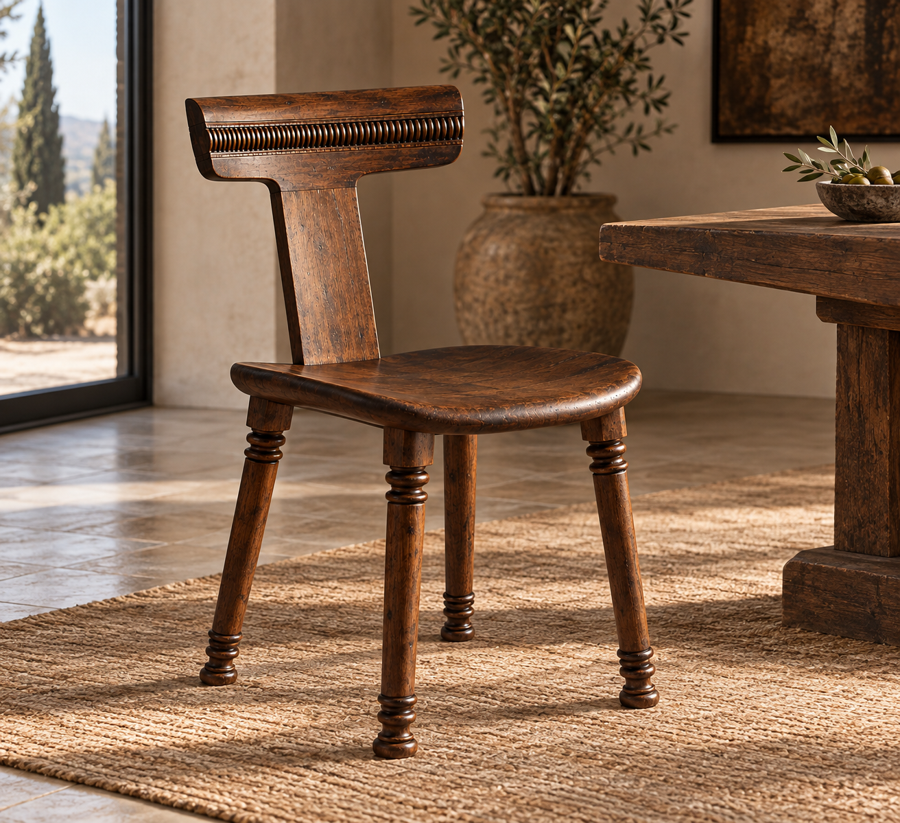 Ethnic Chair detail
