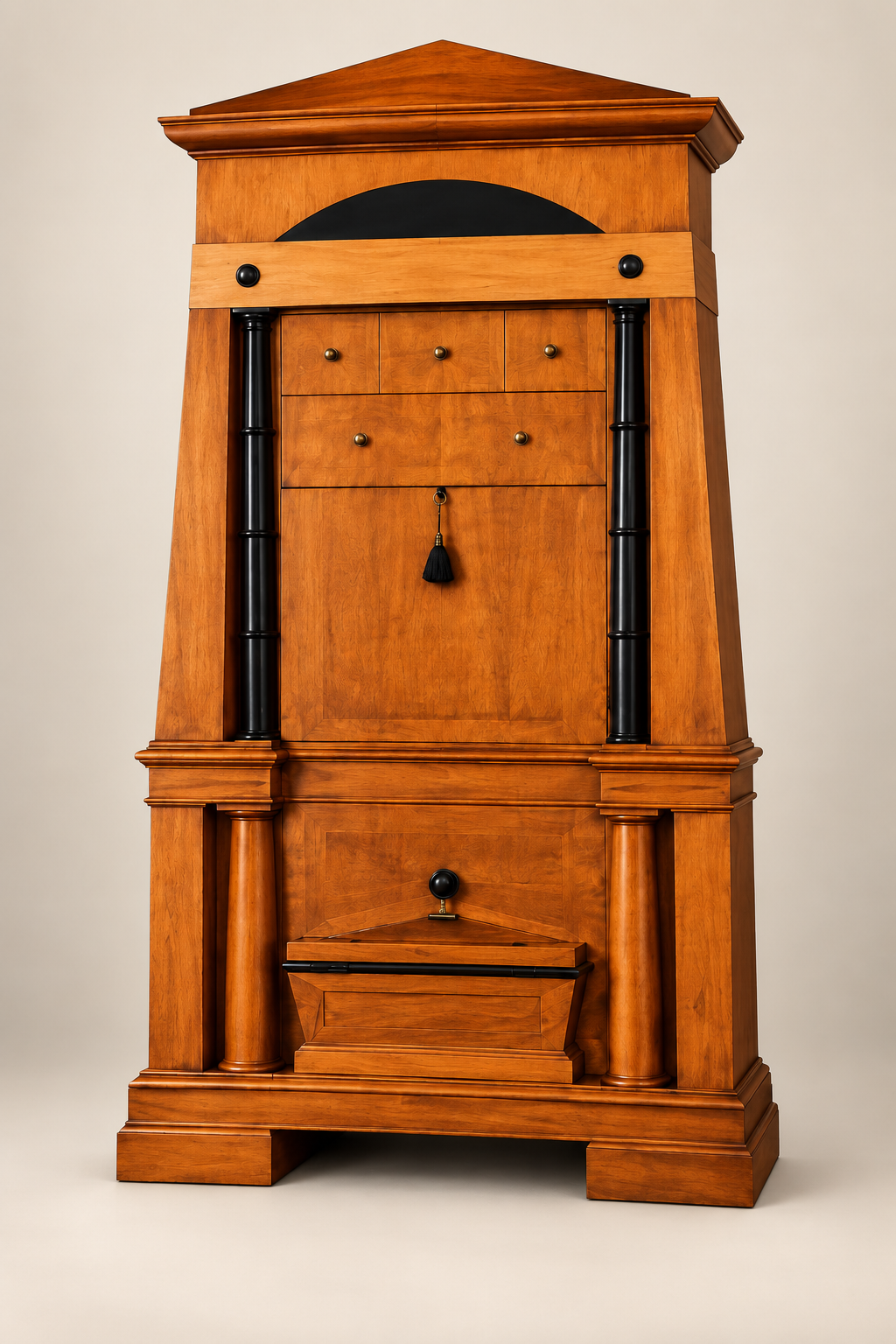 Evora Hall Dresser front perspective and side views
