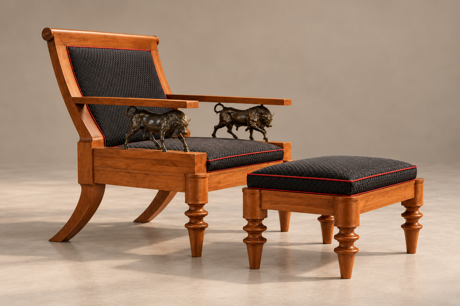 Klismos Armchair detail