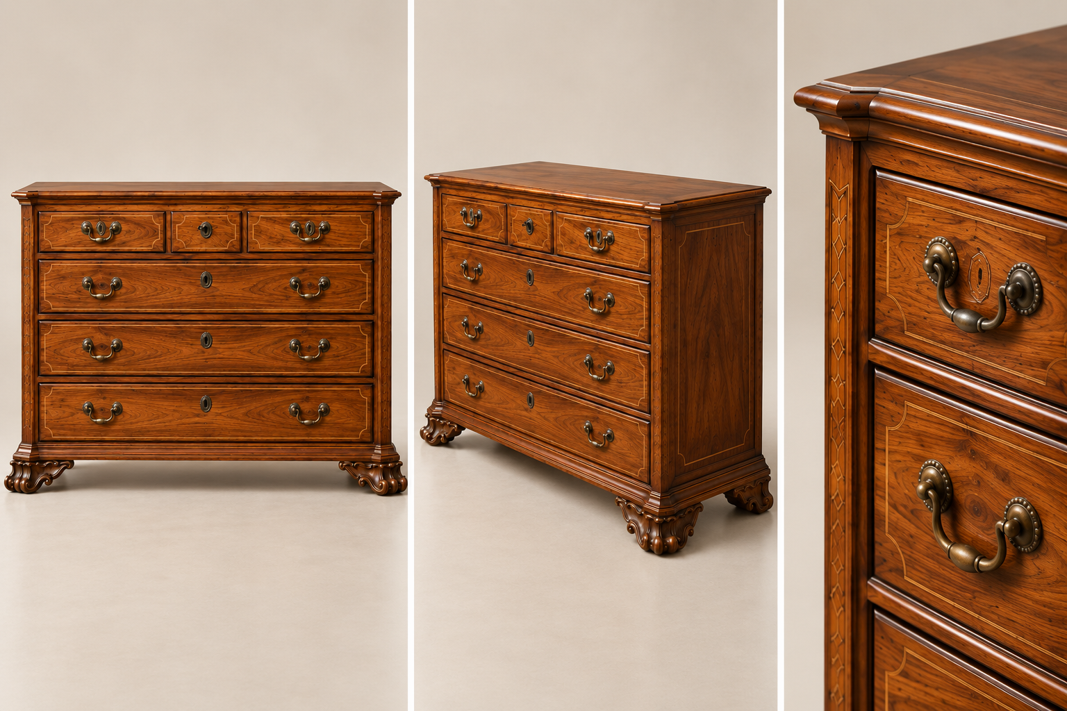 Laranjeiras Chest Of Drawers three views