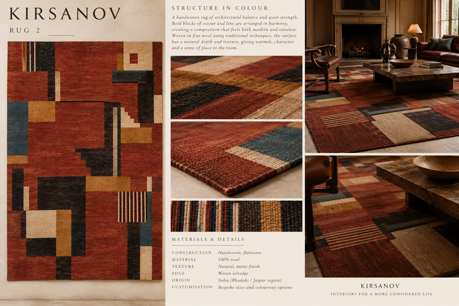 Rug 2 design study