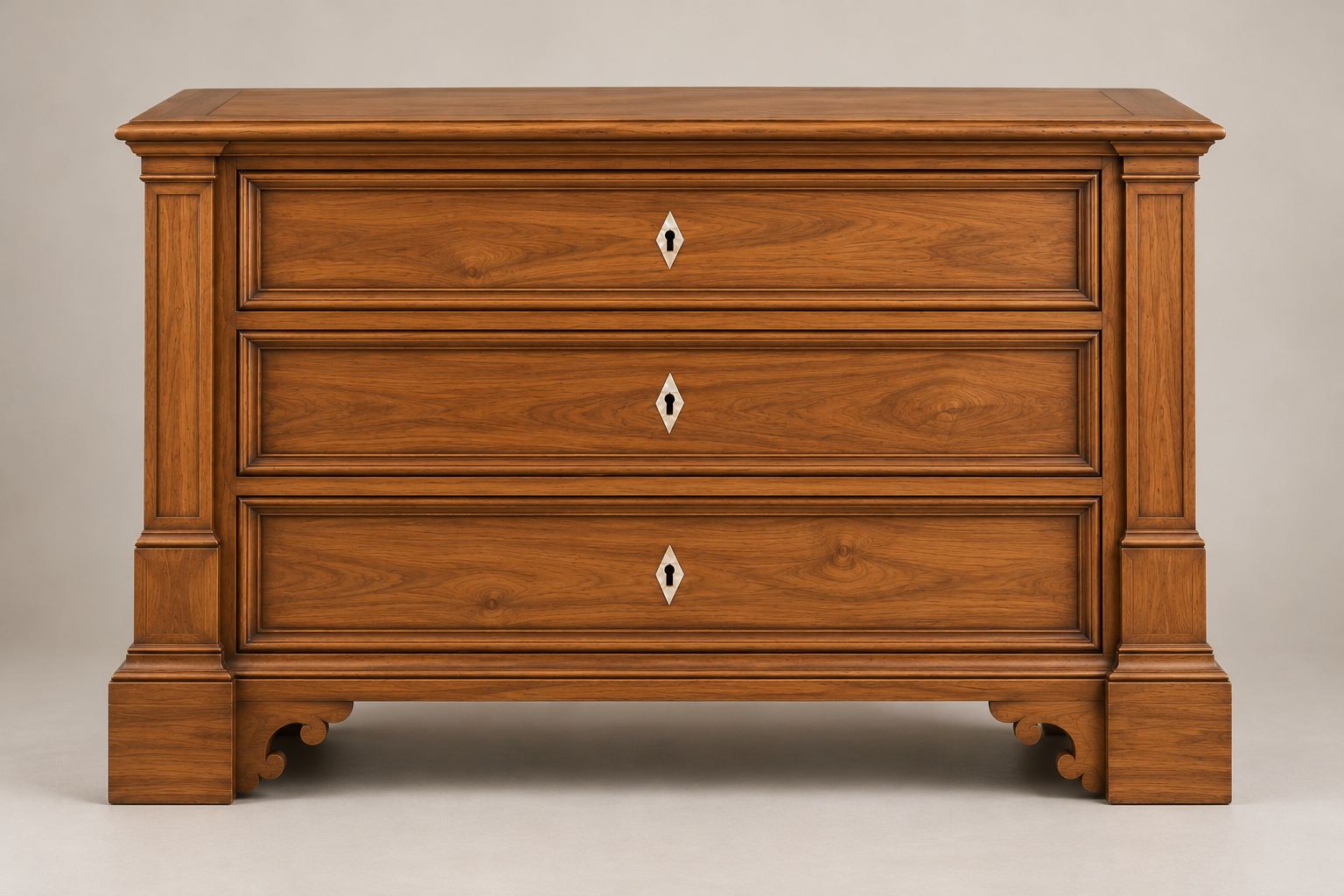 Bologna Teak Chest of Drawers