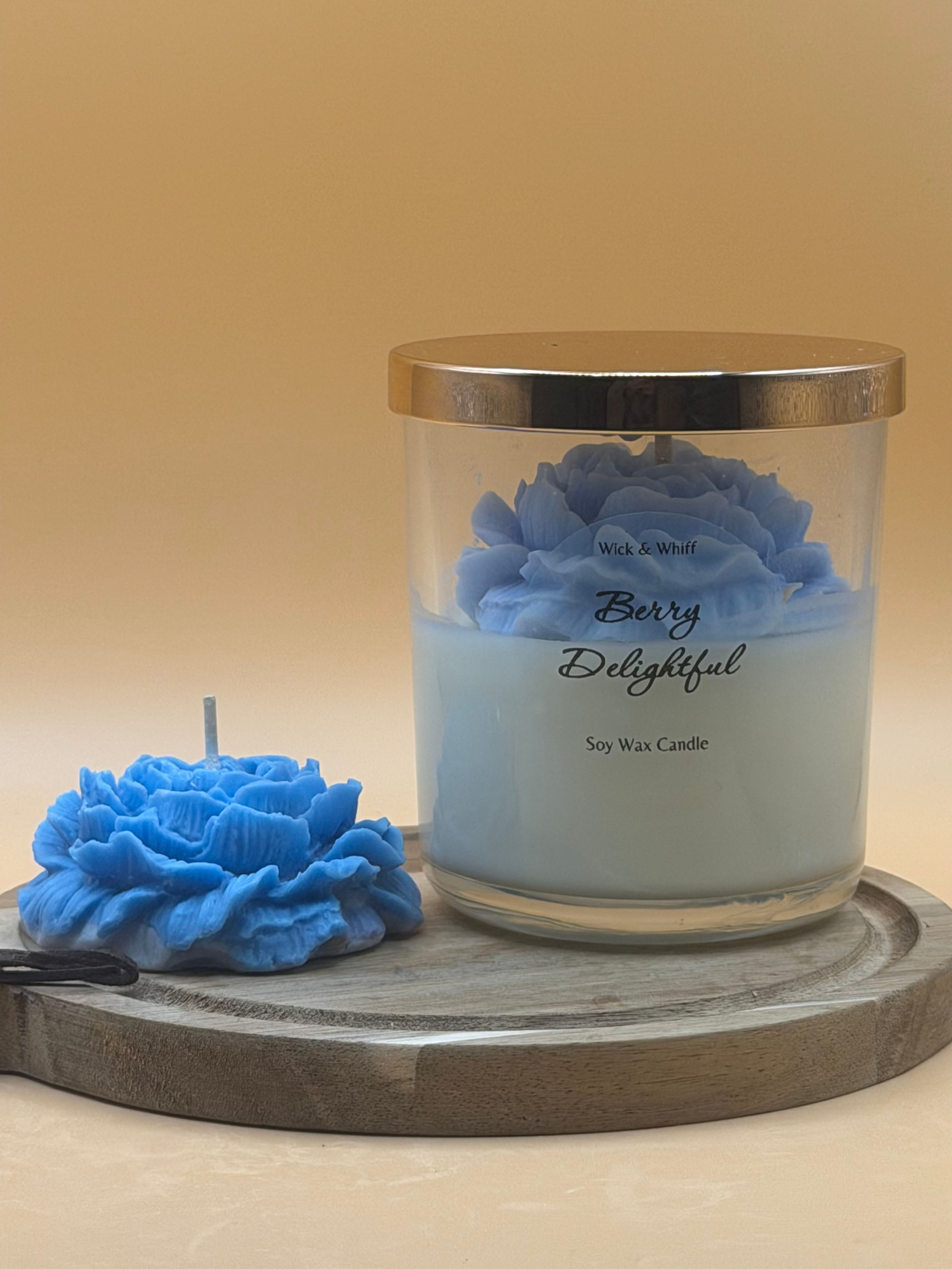 Berry Delightful Peony Candle