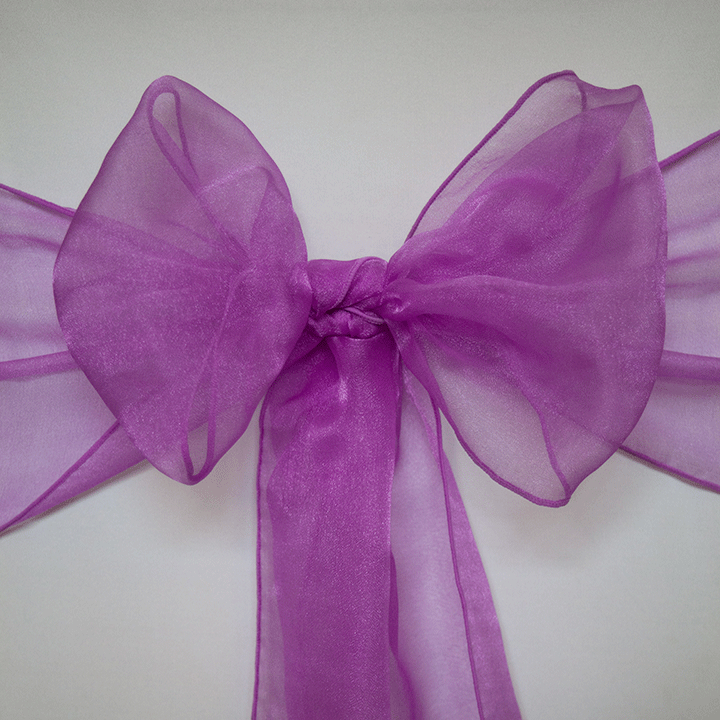 purple-majesty CHAIR COVER SASH