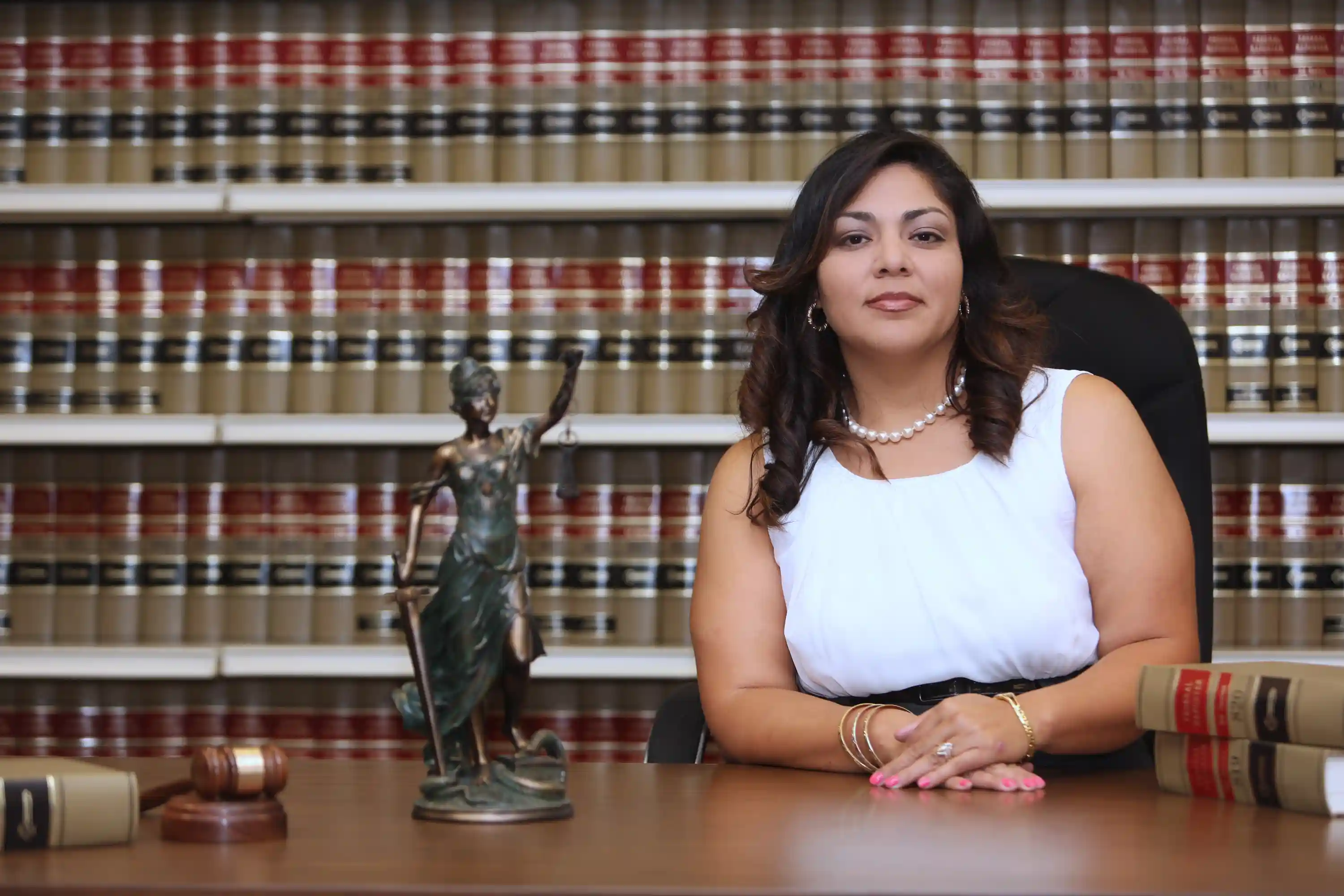 A female lawyer
