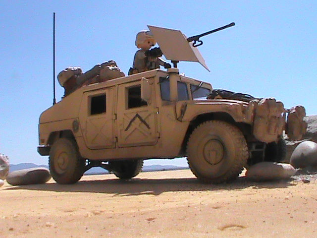 Miniatura: SUBOFICIAL + HUMVEE (AFGANISTAN-.2015 ) REF-006