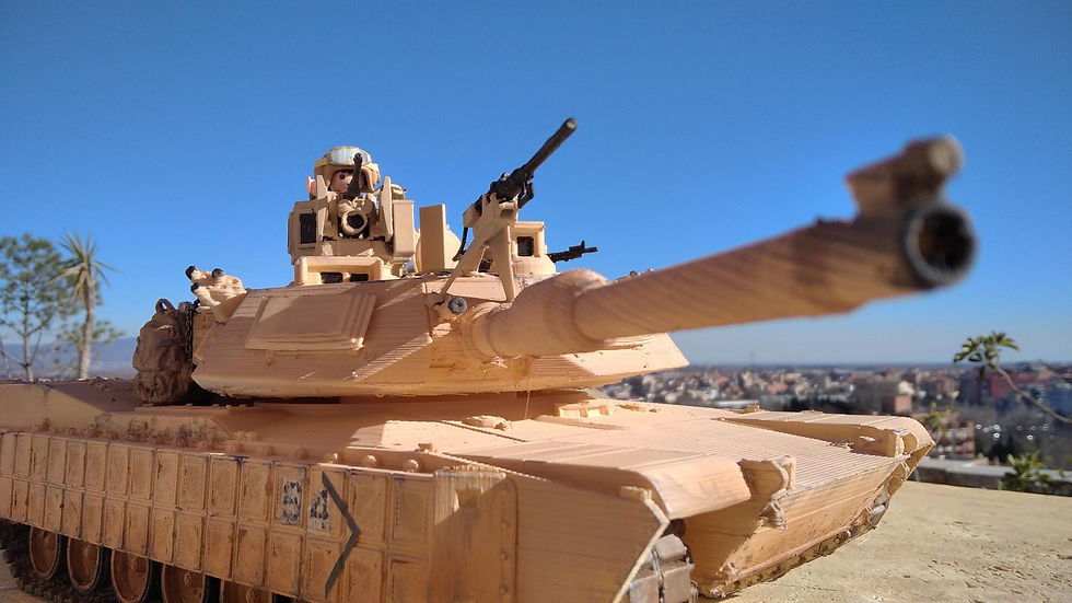 Miniatura: TANQUE M1  ABRAMS  REF 010