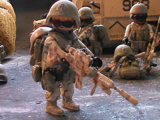 Miniatura: US NAVY SEAL UNIF.DESERT (IRAK-2003) REF-0189