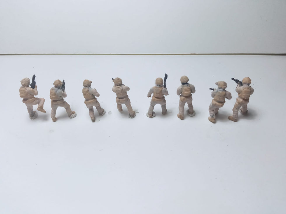 Miniatura: MARINES EEUU 1:72 DESERT REF:002