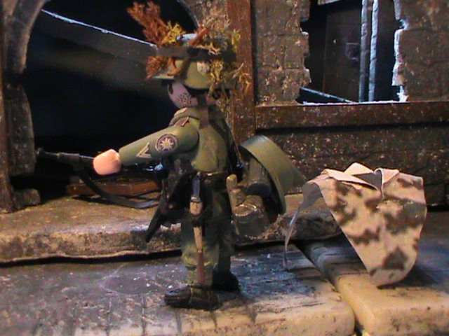 Miniatura: FRANCOTIRADOR WEHRMACHT (ITALY) REF-0492