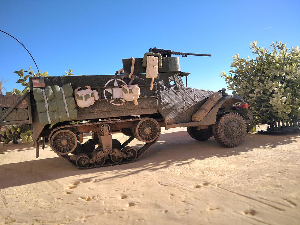 Miniatura: SUBOFICIAL + HALF TRACK (FRANCE-1944 )REF-003