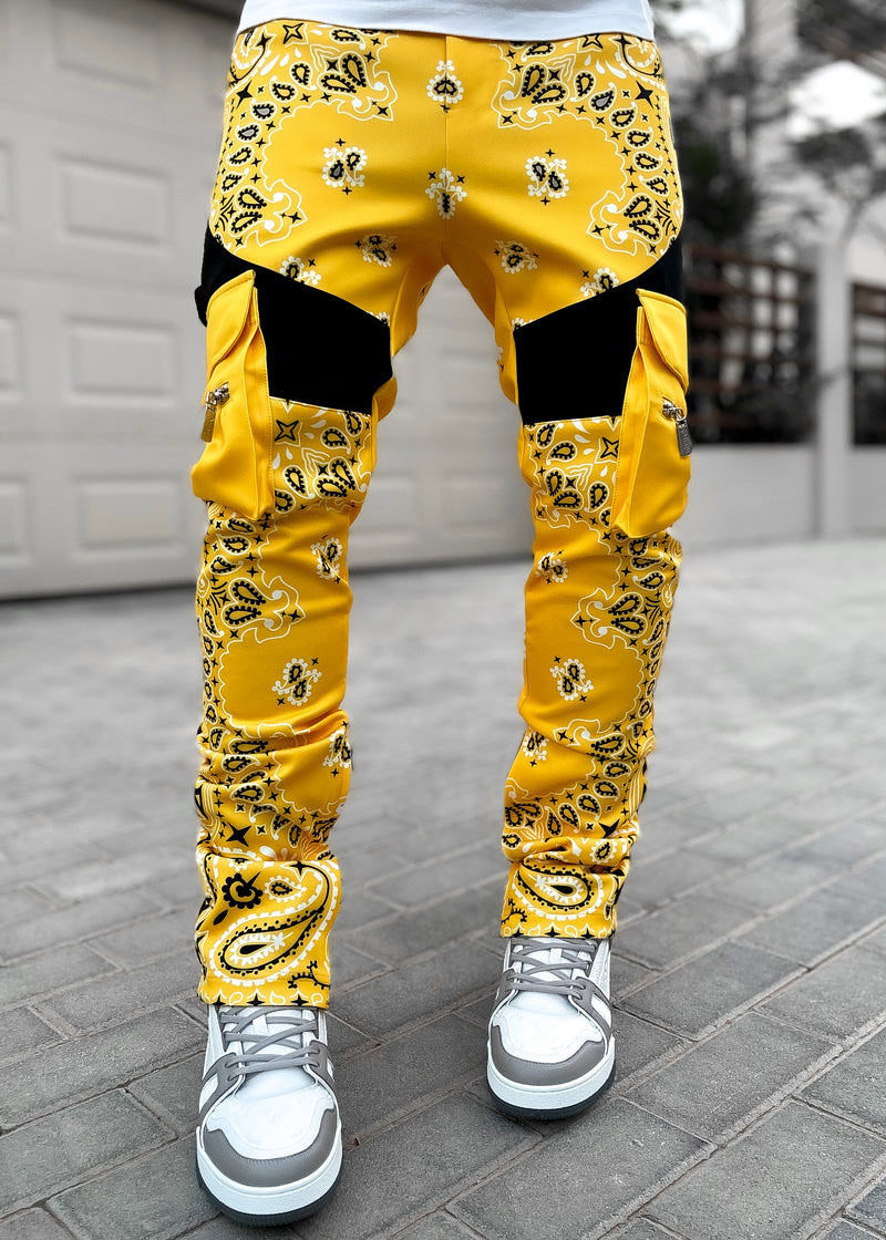 Thumbnail: Men's Slim bandana Ripped Jeans