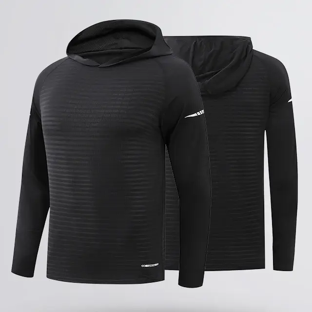 Thumbnail: Mens DRY-FIT Reflective Sports Pullover Hoodie