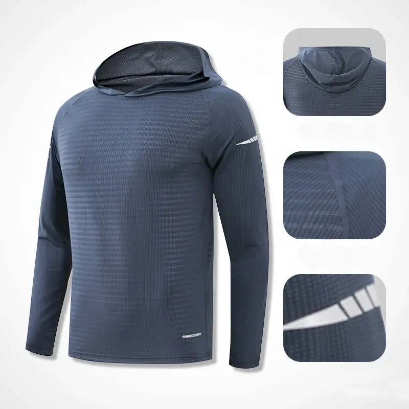 Thumbnail: Mens DRY-FIT Reflective Sports Pullover Hoodie