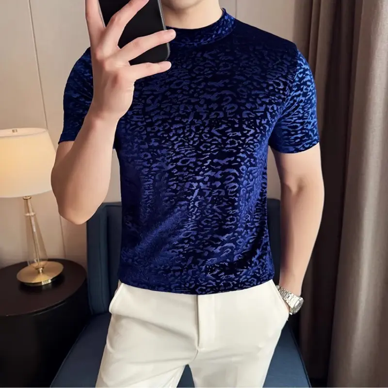 Thumbnail: Velvet Slim Fit T-Shirt