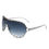 Thumbnail: Evanesce - Oversized Aviator Rhinestone Design Women's Sunglasses