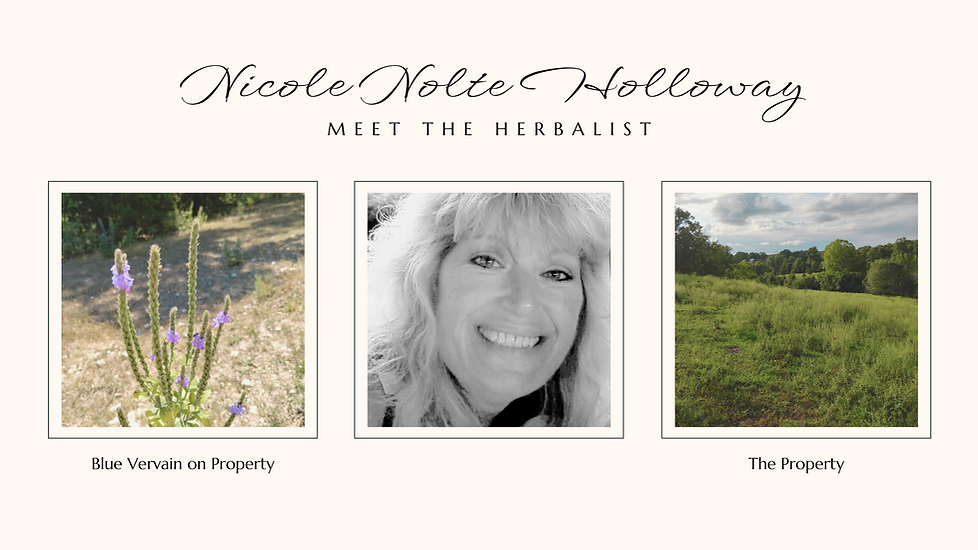 “Certified Herbalist and founder of Simply Pure Products – creating natural hand-crafted remedies in Missouri