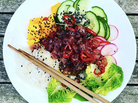 Yellowfin Tuna Poke Bowl