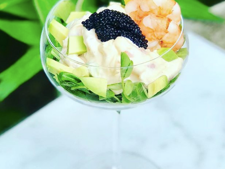 Retro Prawn & Avocado Cocktail