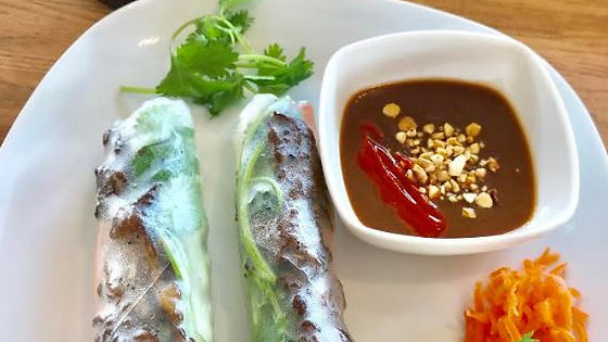 A 5. Grilled Pork Spring Rolls (2pcs)