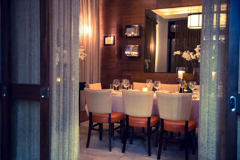 Private Dining Room at Pera Mediterranean Brasserie