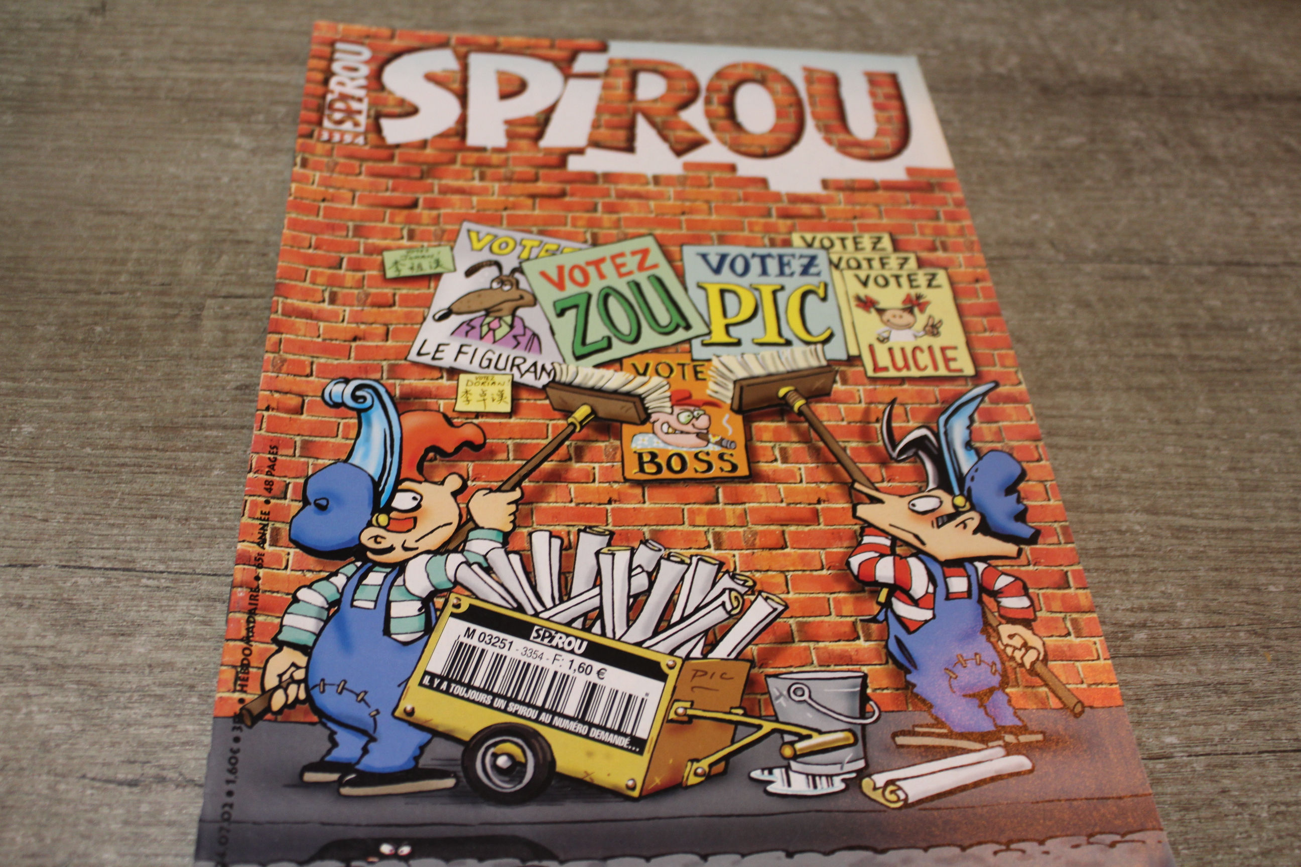 Magazine Spirou n°3354