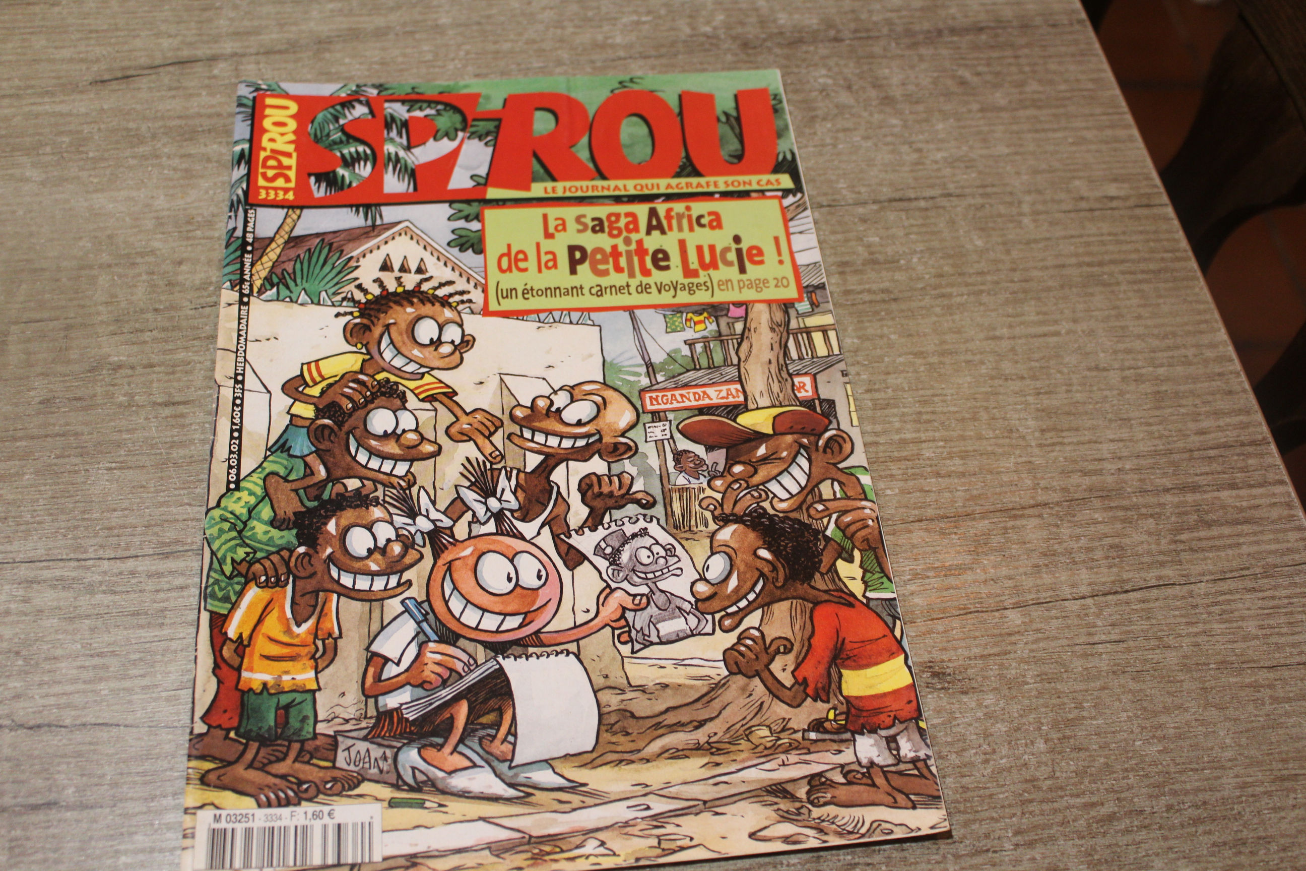 Magazine Spirou n°3334