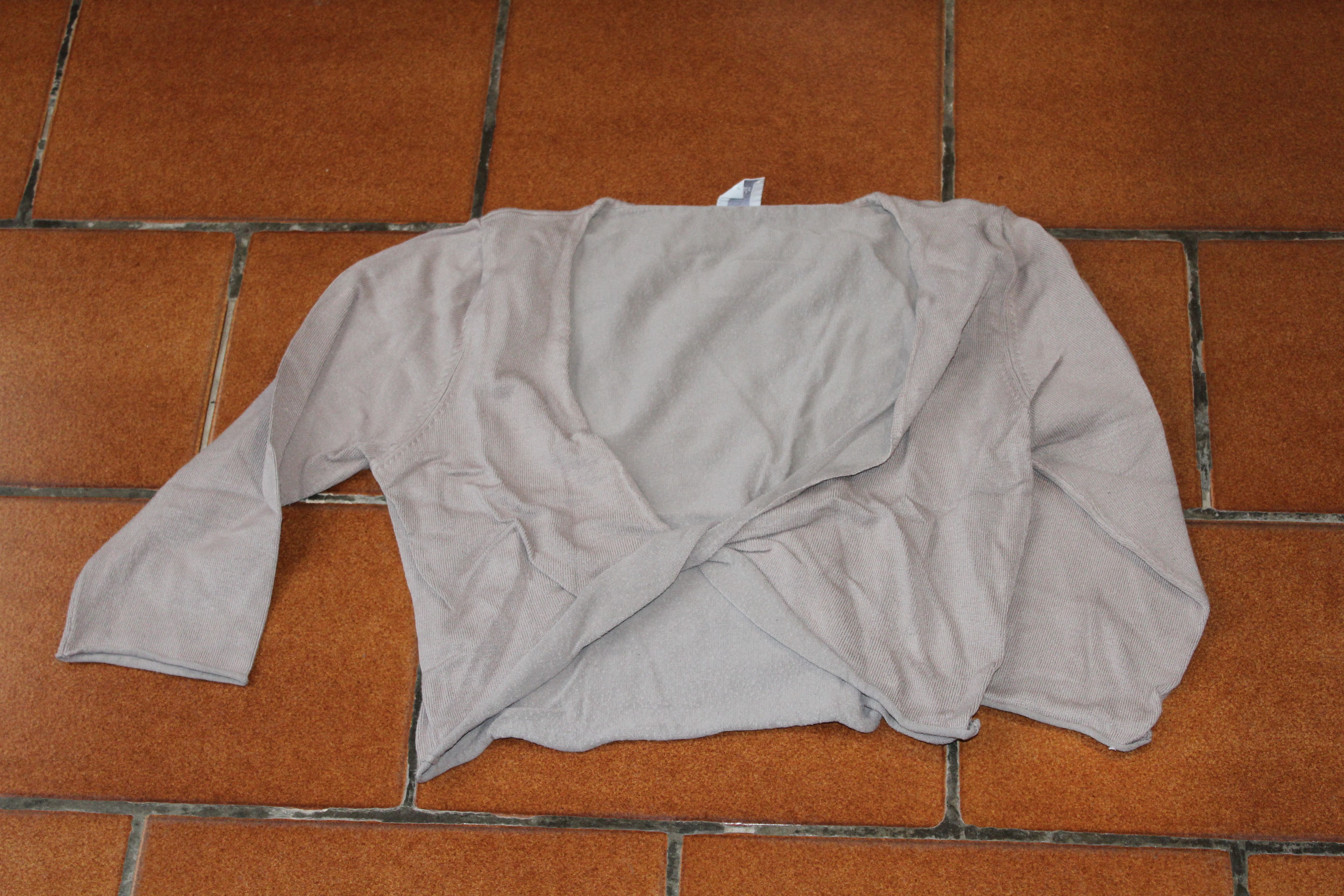 pull beige taille unique