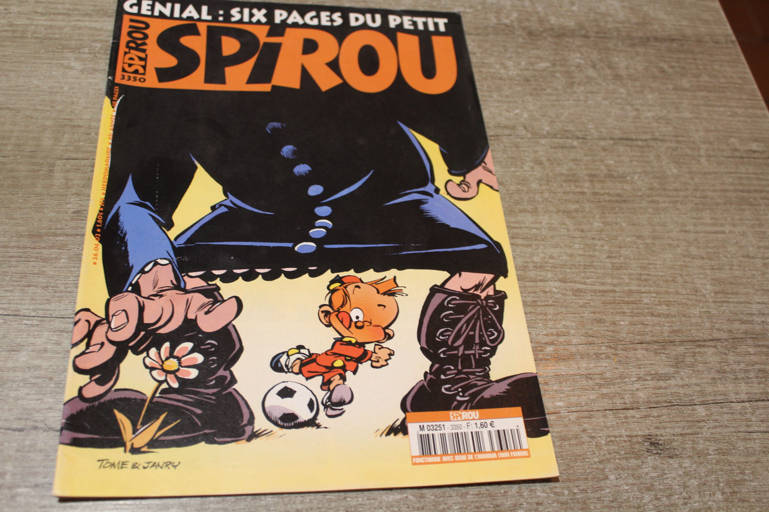Magazine Spirou n°3350