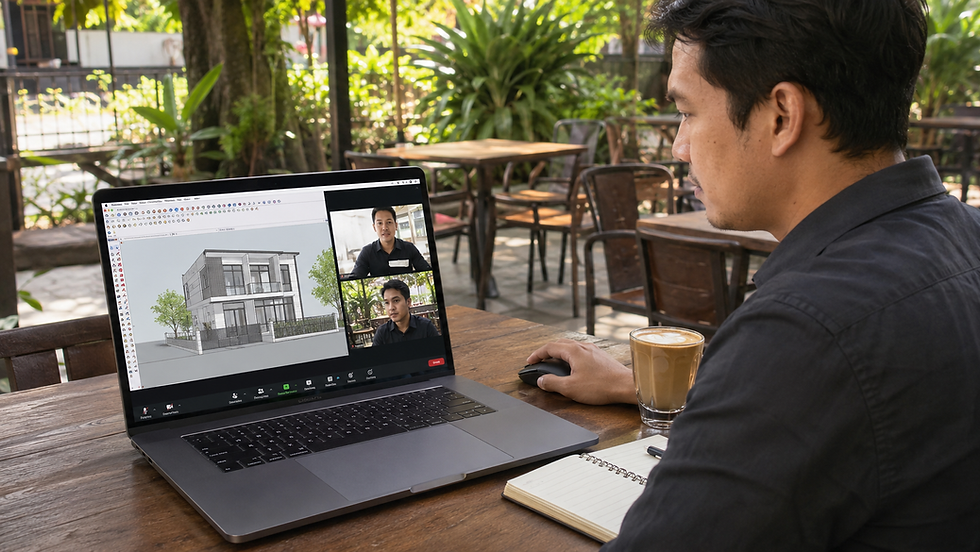 Kursus Desain Interior Medan Lengkap: AutoCAD, SketchUp, RAB, dan Proposal dalam 1 Paket